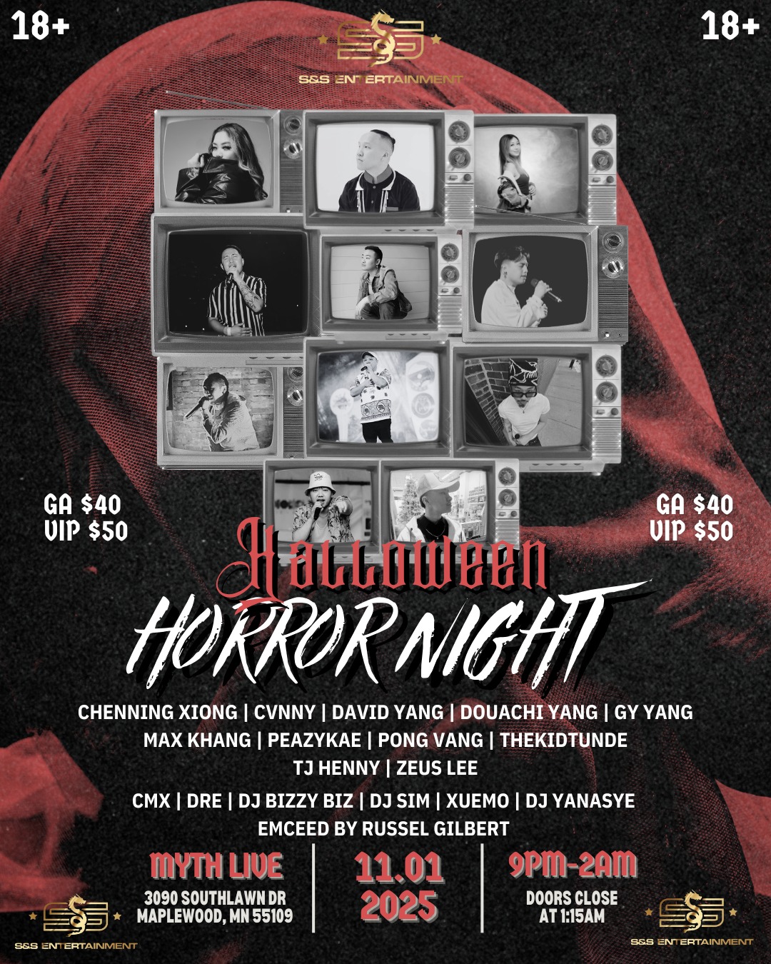 HALLOWEEN HORROR NIGHT PARTY