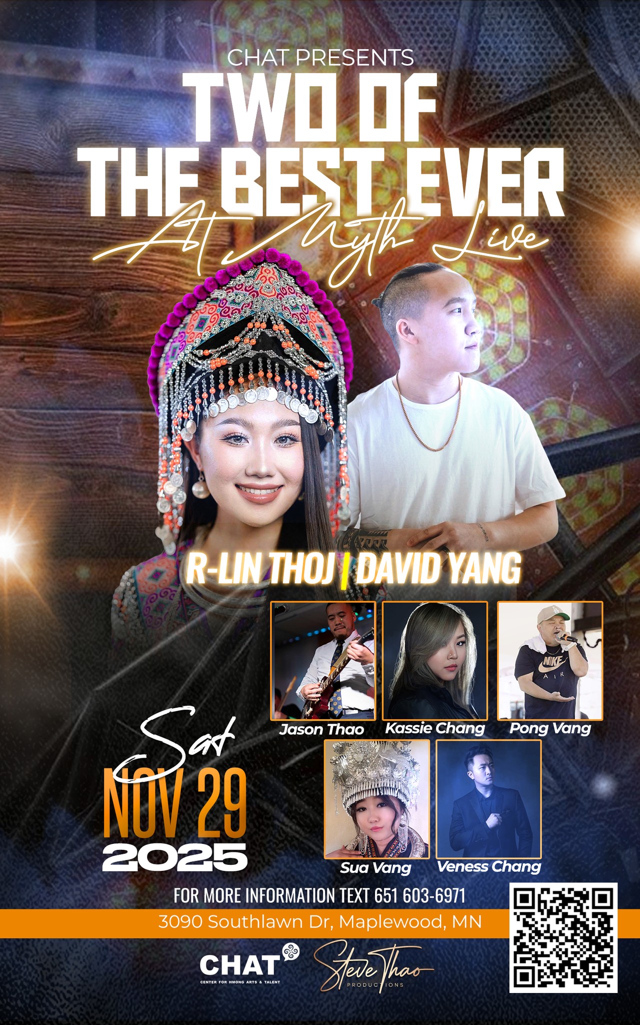 R-Lin Minnesota Myth Live w David Yang