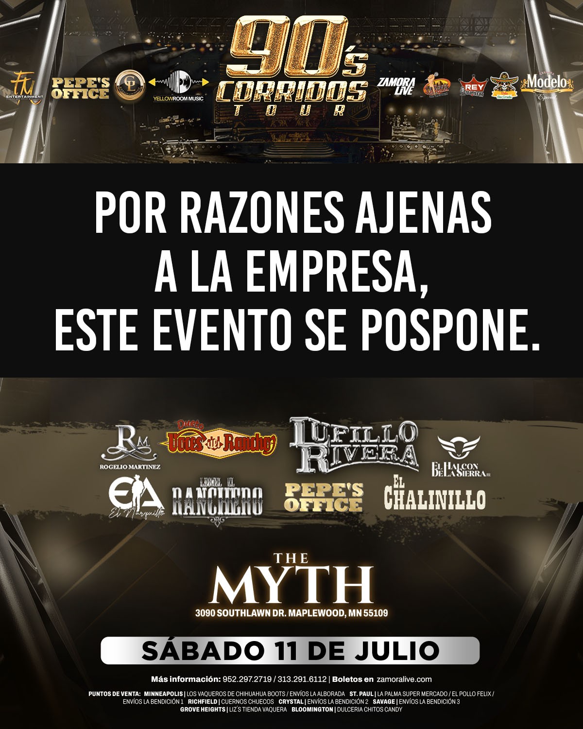 90´s Corridos Tour