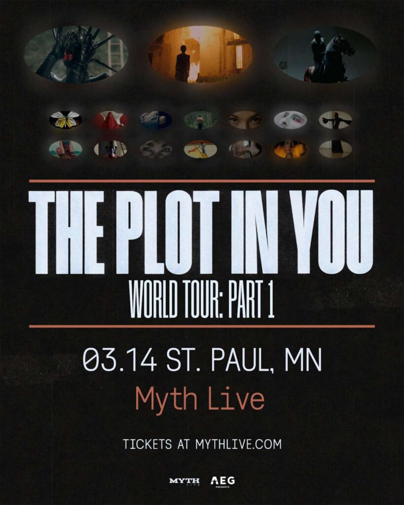 The Plot In You: WORLD TOUR: PART 1 1 the plot in you world tour part 1